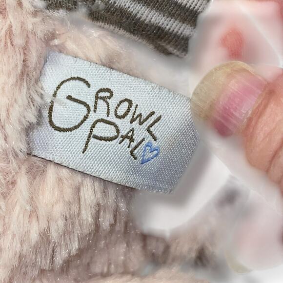 Demdaco Plush Growl Pal Unicorn Dreams Horn Monster Stuffed Animal Nursery 10” - Picture 8 of 10